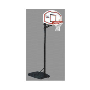 Mezzo impianto basket/minibasket con zavorra riempibile nuovo sistema a scatto