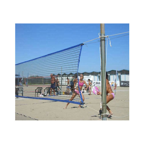 Rete beach volley - beach tennis - racchettoni, maglia 42x42 mm., banda perimetr