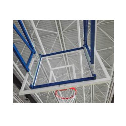 Tabellone basket in plexiglass 180x105 cm.,con telaio.