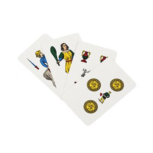 Carte da gioco siciliane plastificate duplex
