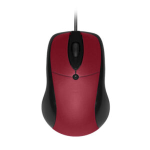 Mouse USB 1200DPI 1.2m Rosso